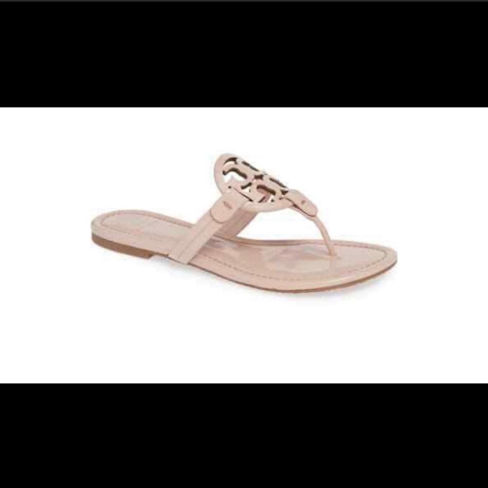 Tory Burch Sea Shell Pink Miller Sandals